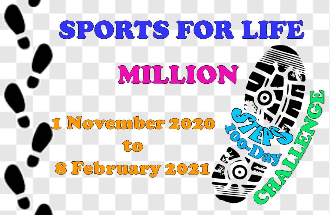 Sports for Life Million Steps Challenge 2020