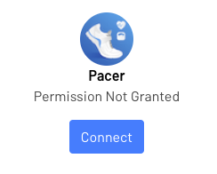 Connect via Pacer