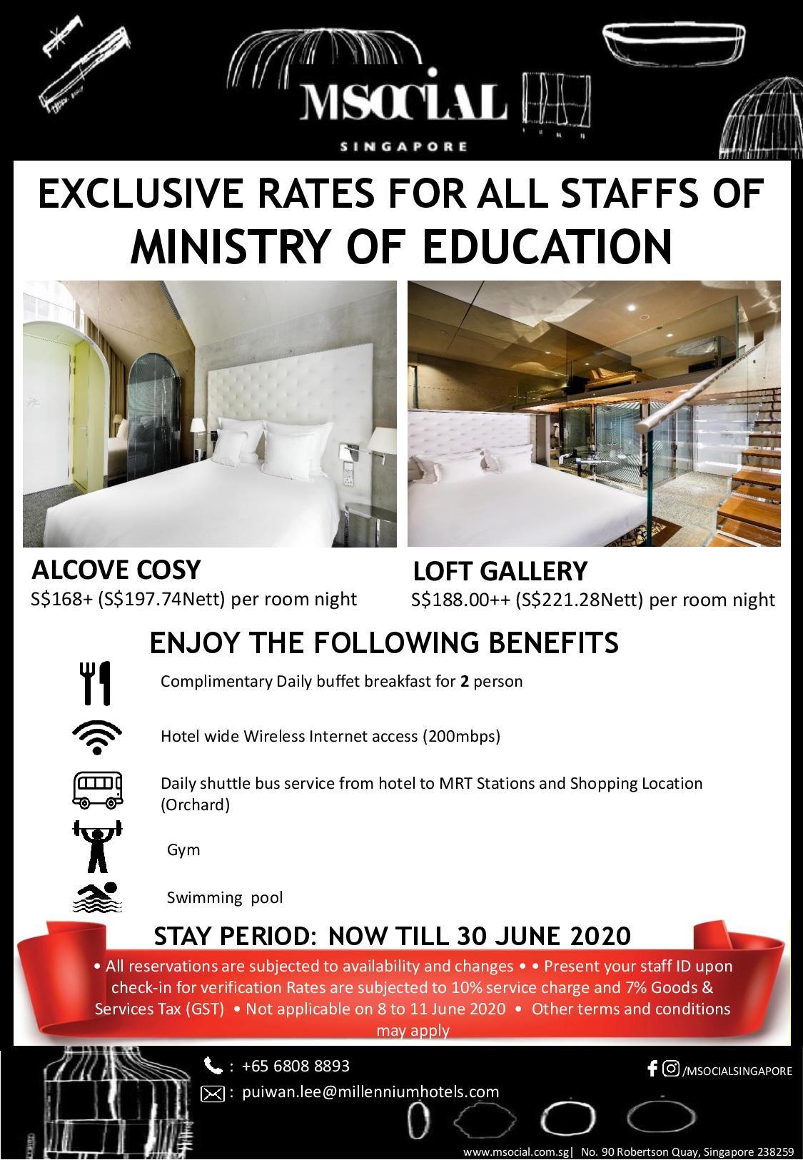 M Social Hotel - Exclusive Rates for Staycation Package ...