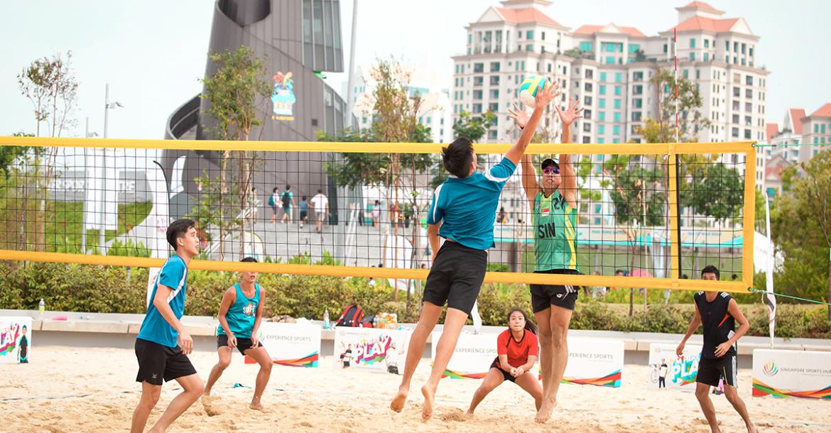 3-on-3 Beach Volleyball