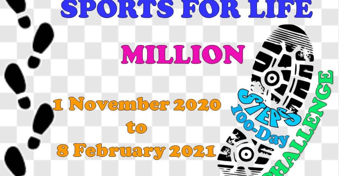 SPORTS FOR LIFE MILLION STEPS CHALLENGE 2020